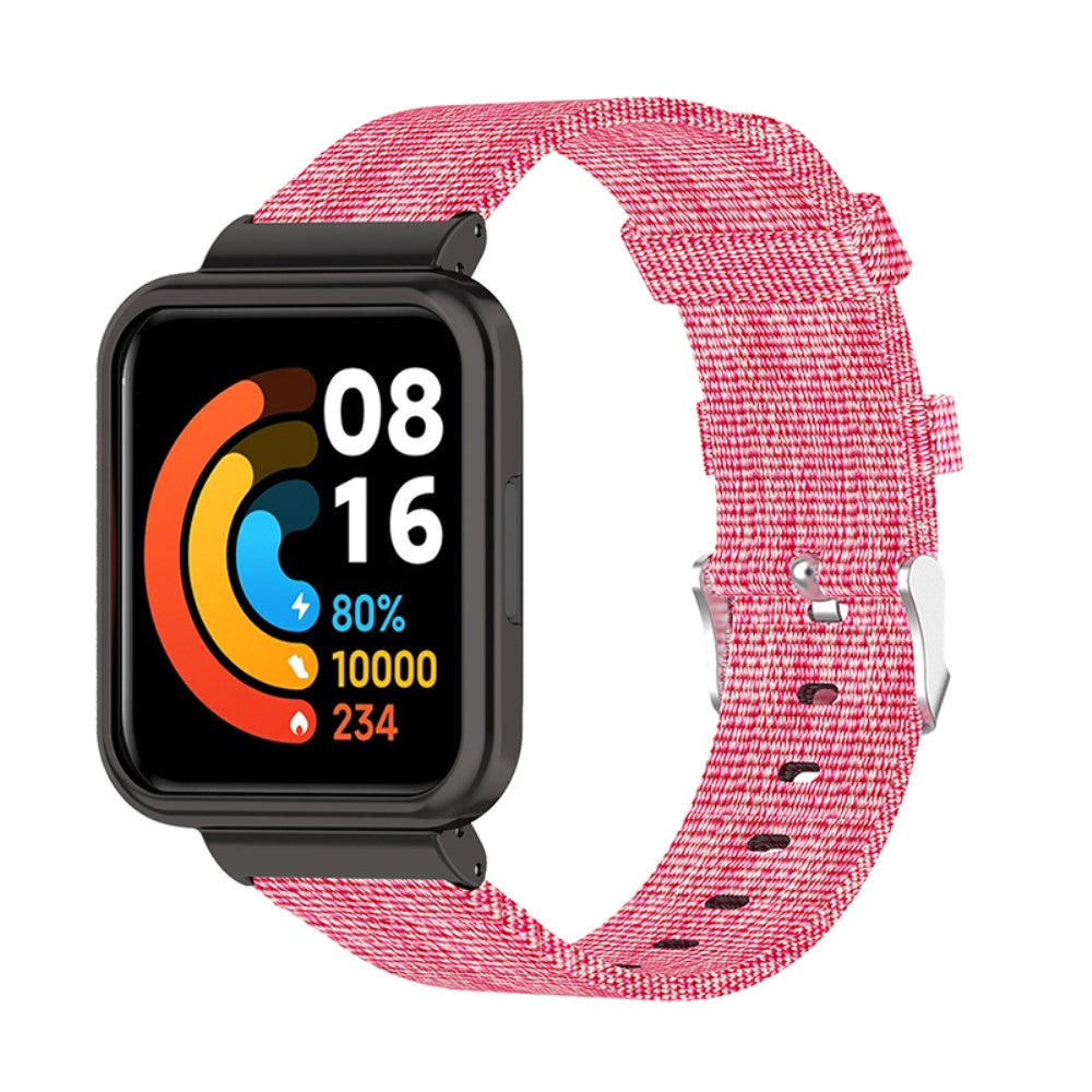 Mega sejt Xiaomi Redmi Watch 2 Nylon Rem - Pink#serie_3