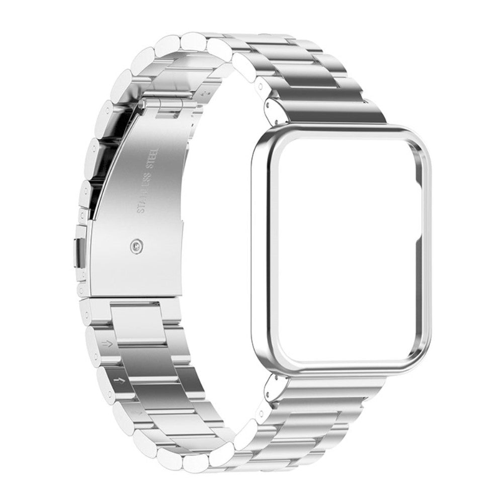 Super hårdfør Xiaomi Redmi Watch 2 Metal Rem - Sølv#serie_016