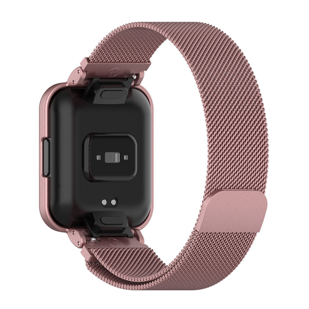 Super hårdfør Xiaomi Redmi Watch 2 Lite Metal Rem - Pink#serie_015