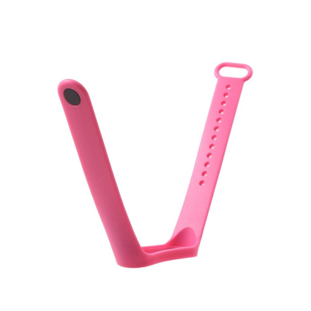 Pænt Xiaomi Mi Band 3 Silikone Rem - Pink#serie_2