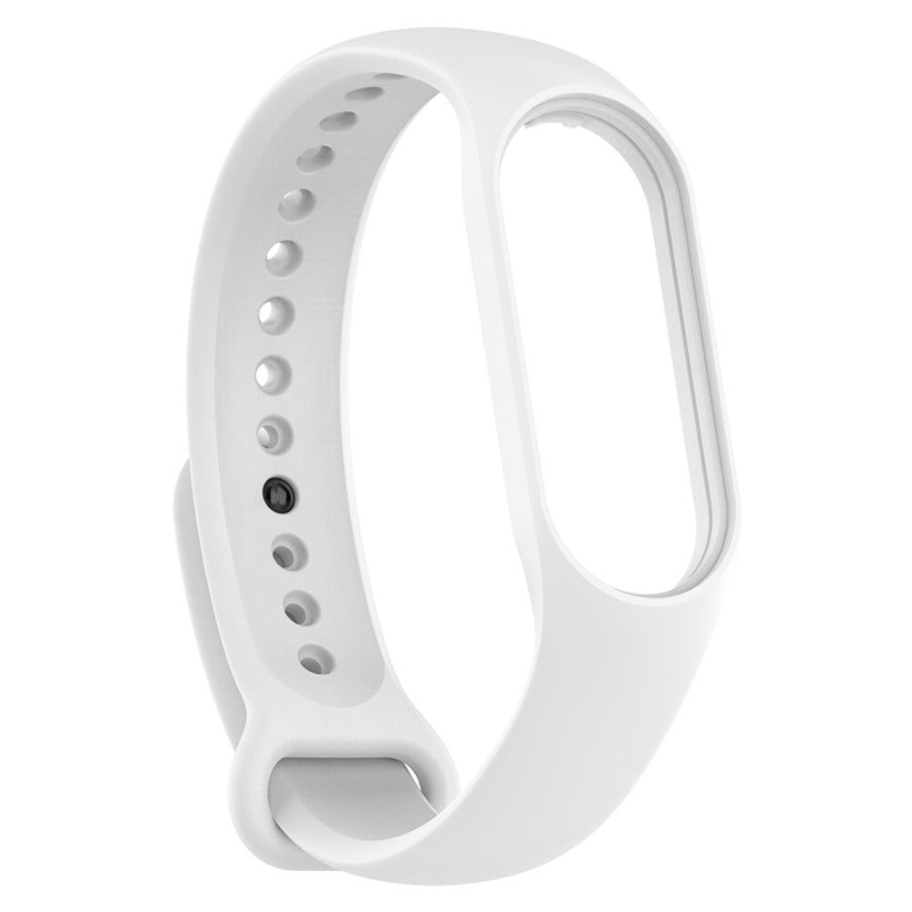 Super elegant Xiaomi Mi Band 7 Silikone Rem - Hvid#serie_2