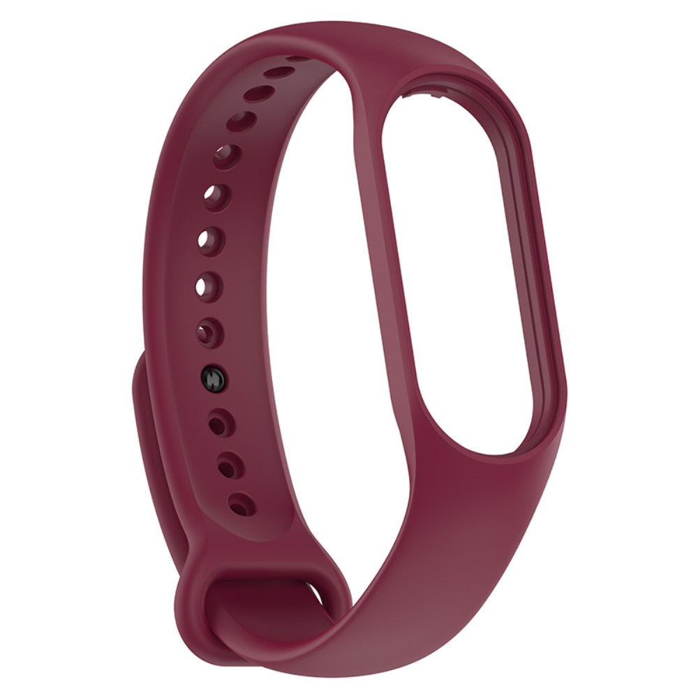 Super elegant Xiaomi Mi Band 7 Silikone Rem - Rød#serie_8