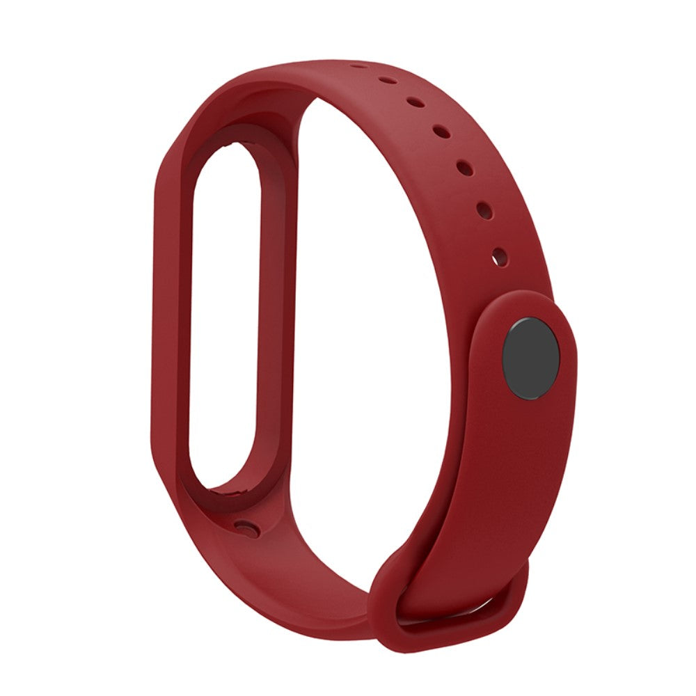 Meget nydelig Xiaomi Mi Band 7 Silikone Rem - Rød#serie_12