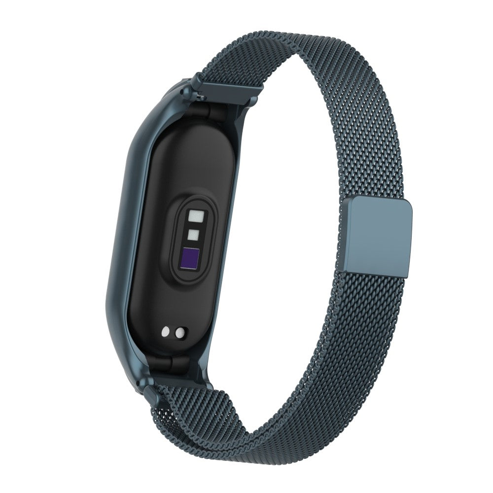 Mega holdbart Xiaomi Mi Band 7 Metal Rem - Sølv#serie_11