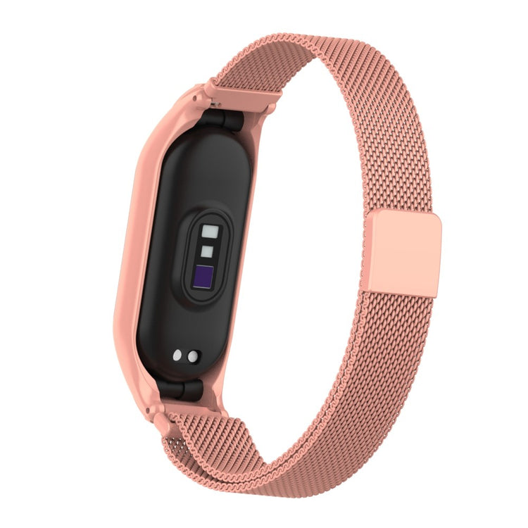 Mega holdbart Xiaomi Mi Band 7 Metal Rem - Pink#serie_13