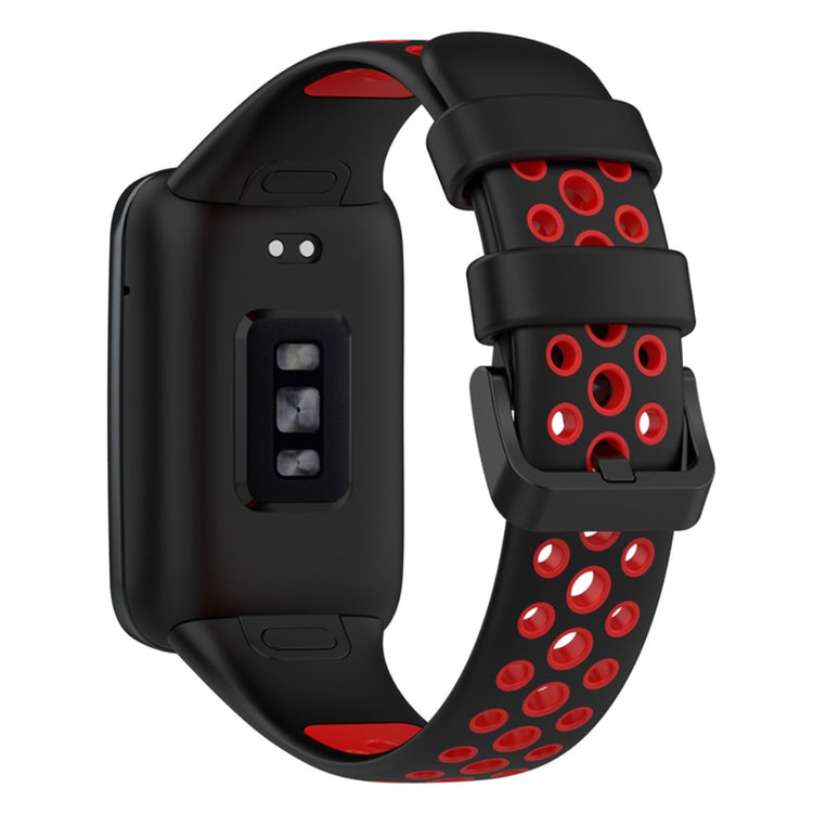 Helt vildt nydelig Xiaomi Mi Band 7 Pro Silikone Urrem - Rød#serie_3