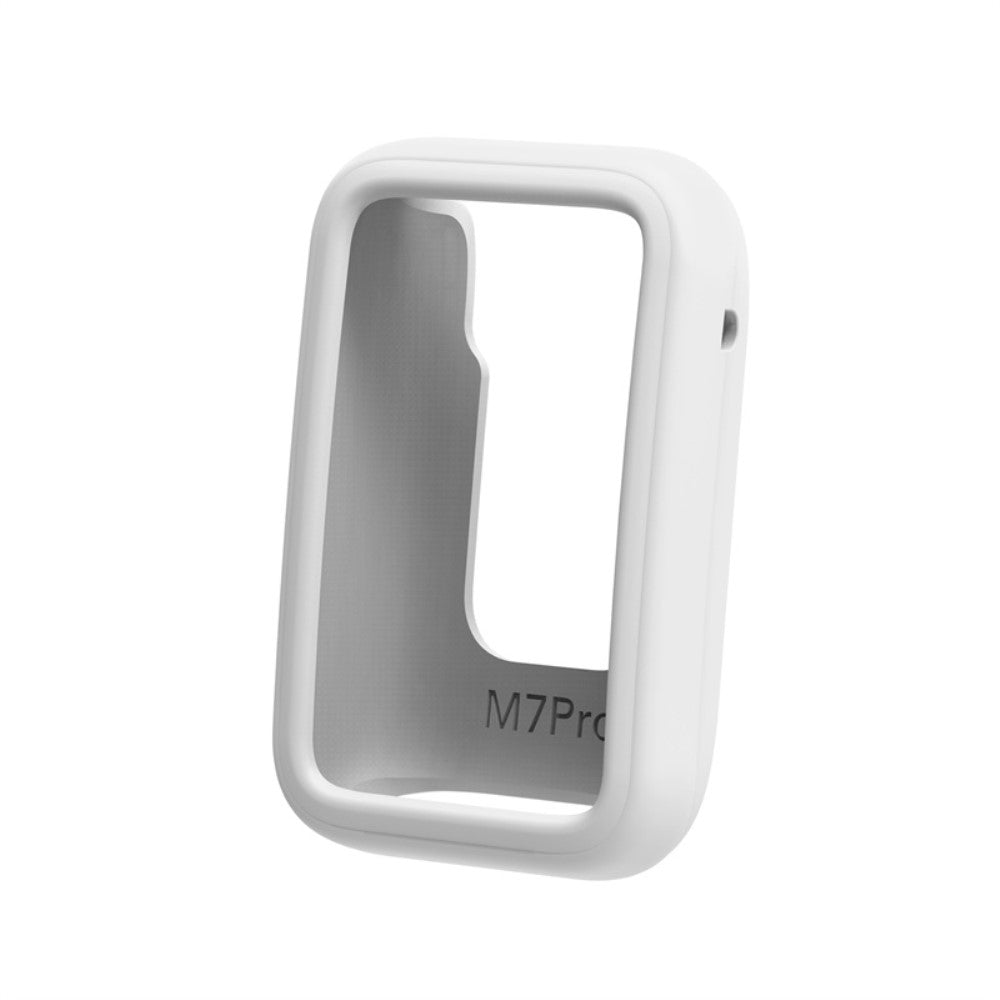 Xiaomi Mi Band 7 Pro  Silikone Bumper  - Hvid#serie_2