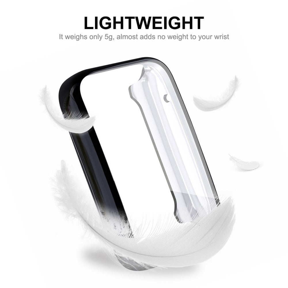 Vildt Fed Xiaomi Mi Band 7 Pro Silikone Cover - Sølv#serie_3