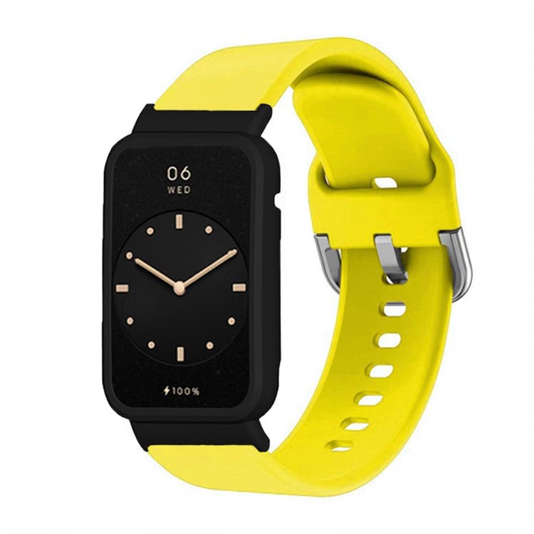 Cool Xiaomi Mi Band 7 Pro Silikone Rem - Gul#serie_6