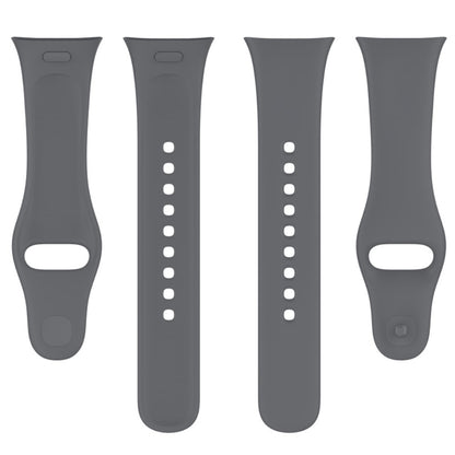 Helt vildt cool Xiaomi Redmi Band 3 Silikone Rem - Sølv#serie_9