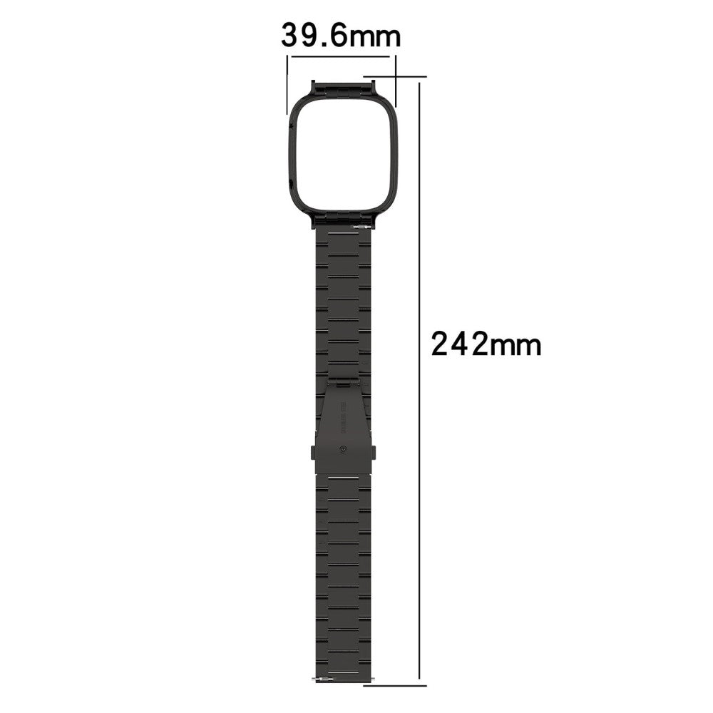 Metal Universal Rem passer til Xiaomi Redmi Watch 3 / Xiaomi Mi Watch Lite 3 - Guld#serie_2