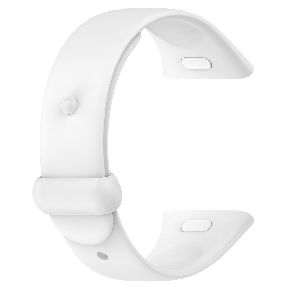 Silikone Universal Rem passer til Xiaomi Redmi Watch 3 / Xiaomi Mi Watch Lite 3 - Hvid#serie_9
