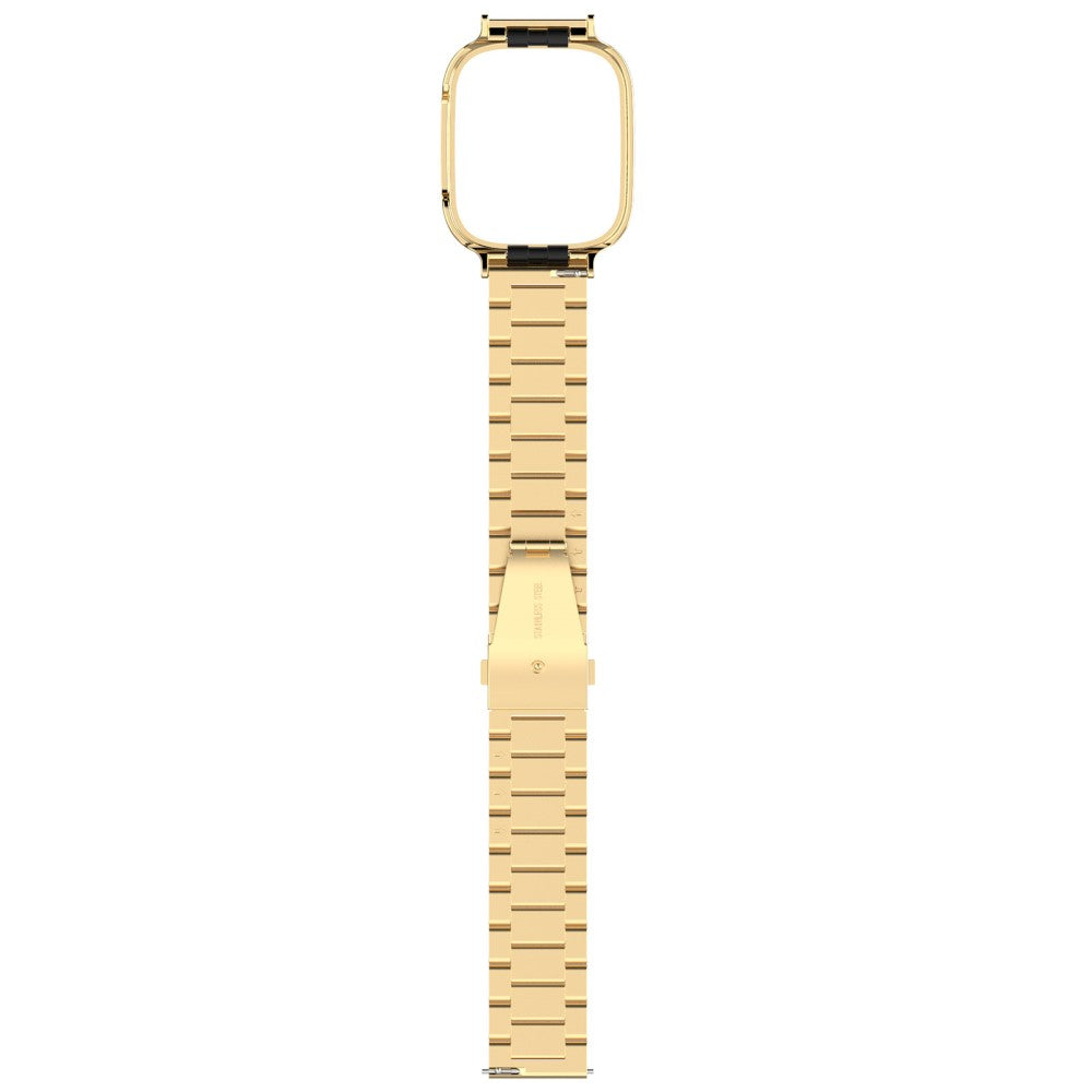 Metal Universal Rem passer til Xiaomi Redmi Watch 3 / Xiaomi Mi Watch Lite 3 - Guld#serie_1
