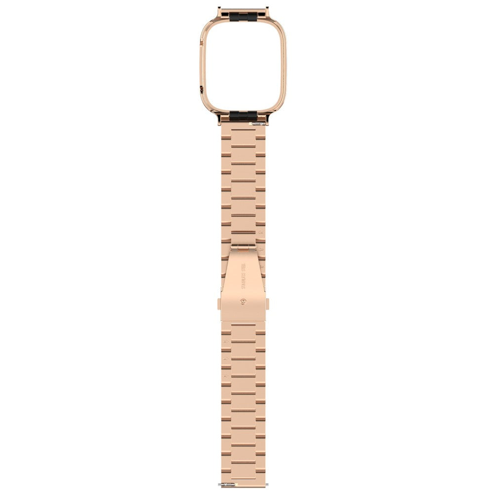 Metal Universal Rem passer til Xiaomi Redmi Watch 3 / Xiaomi Mi Watch Lite 3 - Pink#serie_2