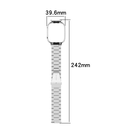 Metal Universal Rem passer til Xiaomi Redmi Watch 3 / Xiaomi Mi Watch Lite 3 - Pink#serie_2