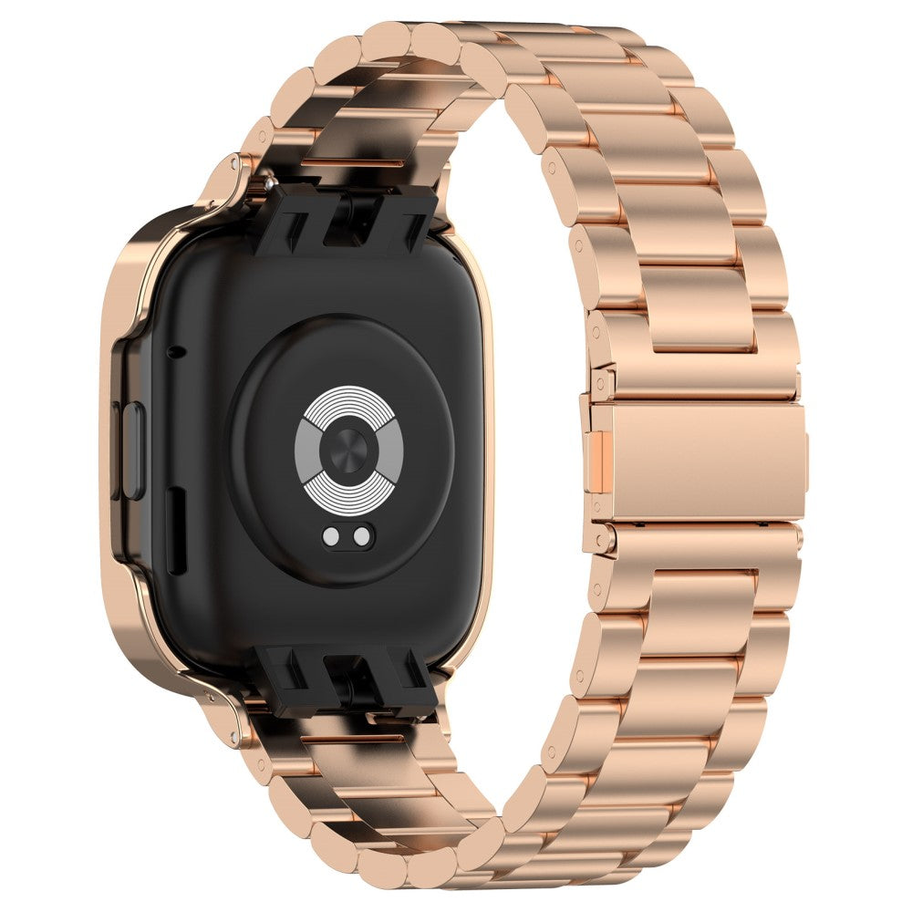 Metal Universal Rem passer til Xiaomi Redmi Watch 3 / Xiaomi Mi Watch Lite 3 - Pink#serie_2