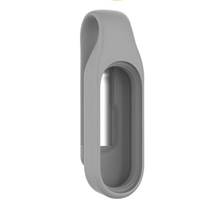 Rigtigt Flot Xiaomi Mi Smart Band 4 / Xiaomi Mi Band 3 Silikone Cover - Sølv#serie_3