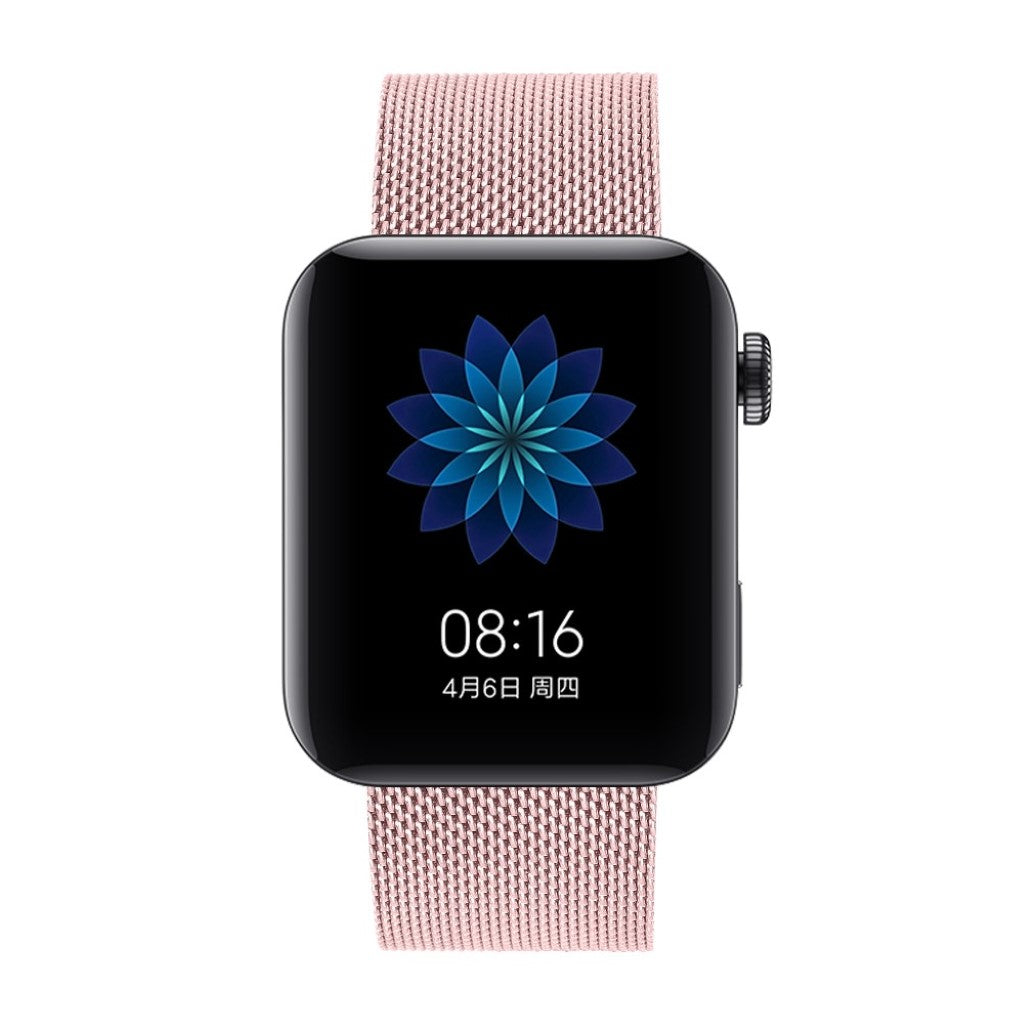 Super nydelig Xiaomi Mi Watch Metal Rem - Pink#serie_5