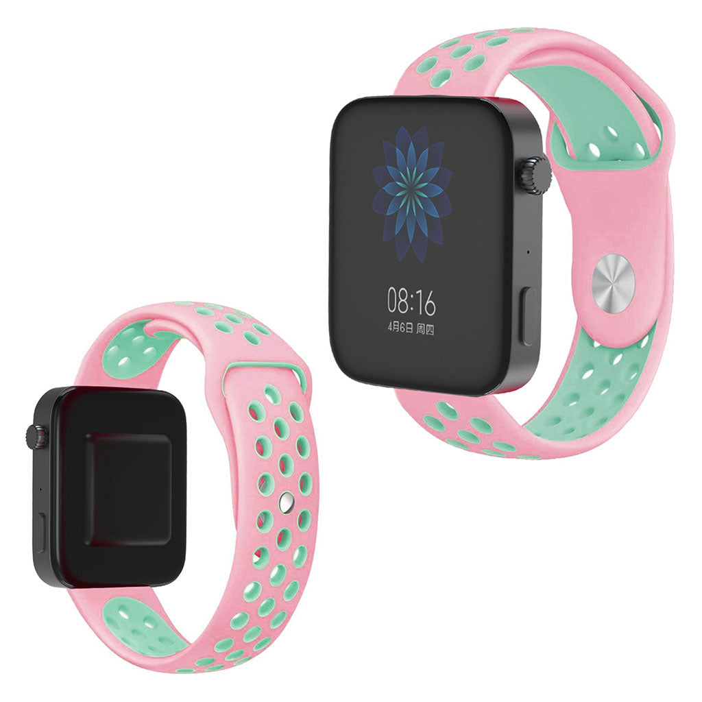 Rigtigt rart Xiaomi Mi Watch Silikone Rem - Pink#serie_4