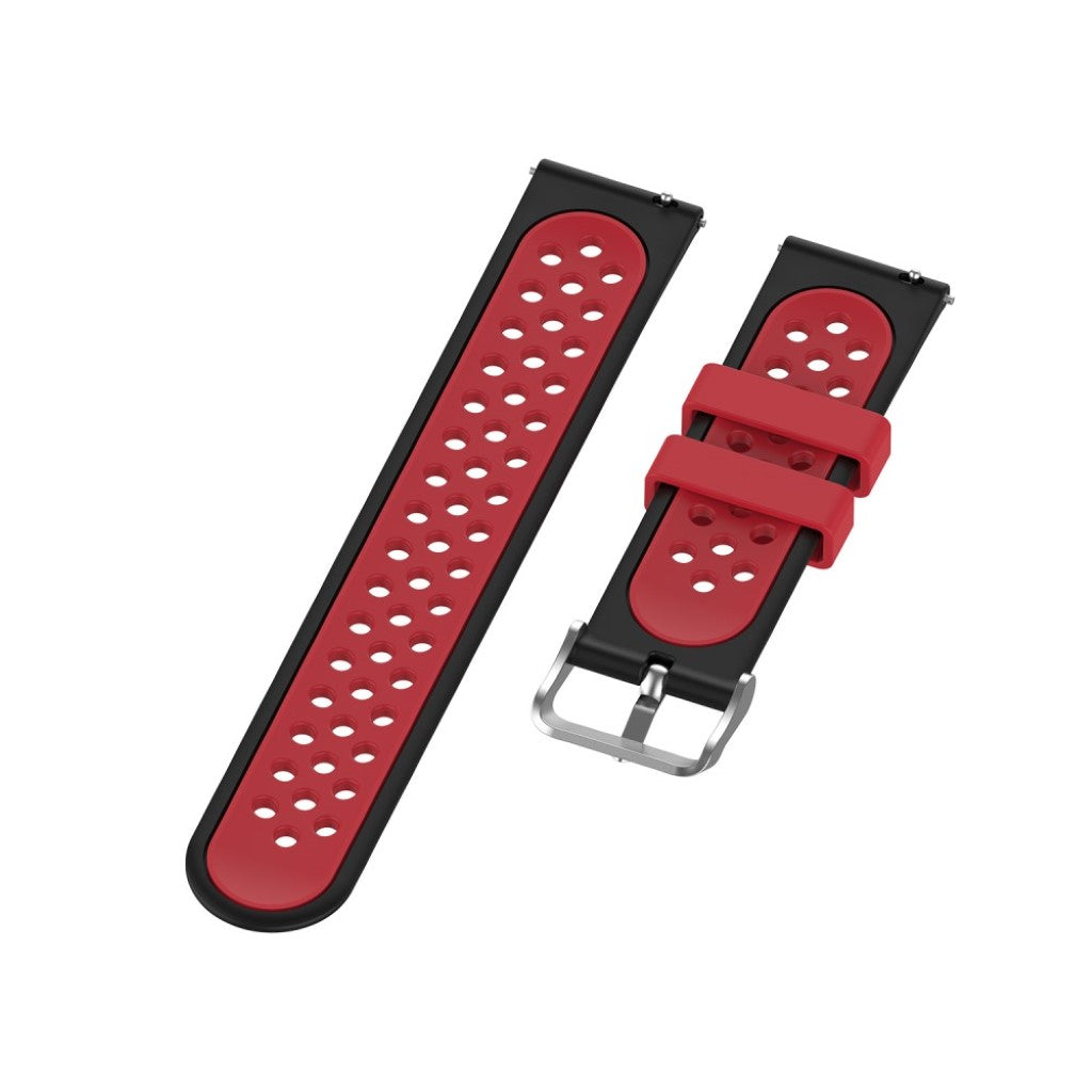 Meget hårdfør Xiaomi Mi Watch Silikone Rem - Rød#serie_5