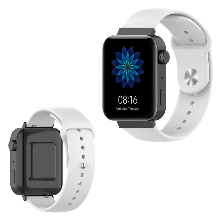 Pænt Xiaomi Mi Watch Silikone Rem - Hvid#serie_2