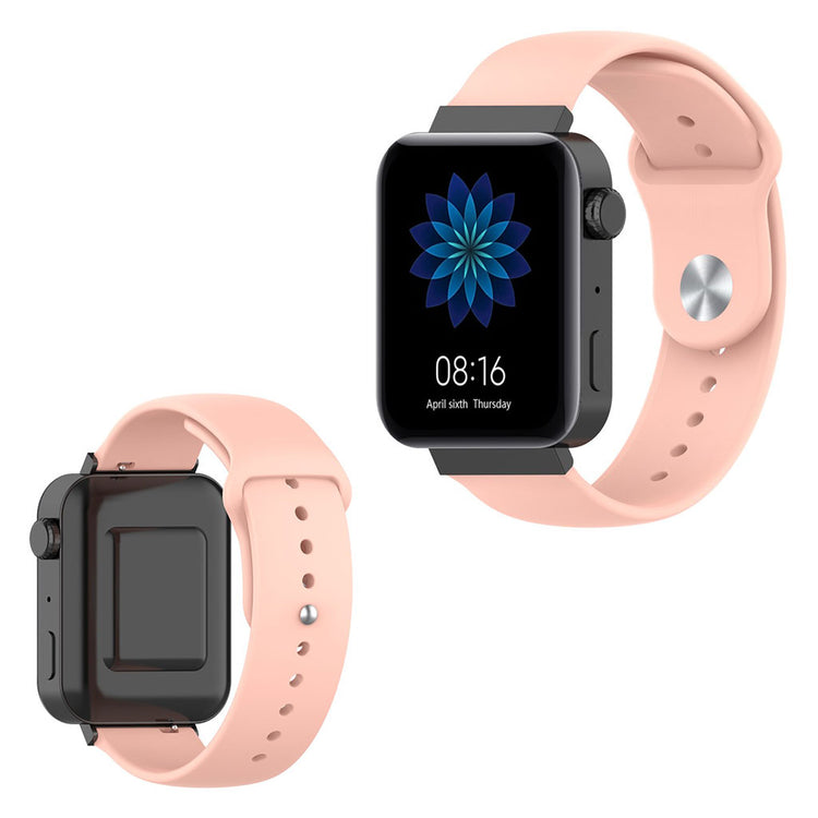 Pænt Xiaomi Mi Watch Silikone Rem - Pink#serie_3
