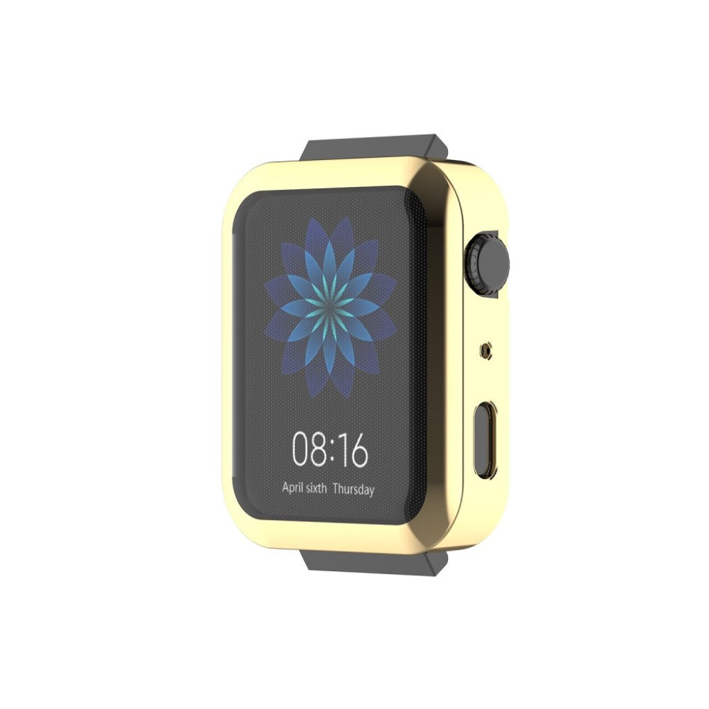 Rigtigt kønt Xiaomi Mi Watch Silikone Rem - Guld#serie_4