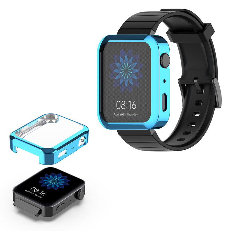 Rigtigt kønt Xiaomi Mi Watch Silikone Rem - Blå#serie_5