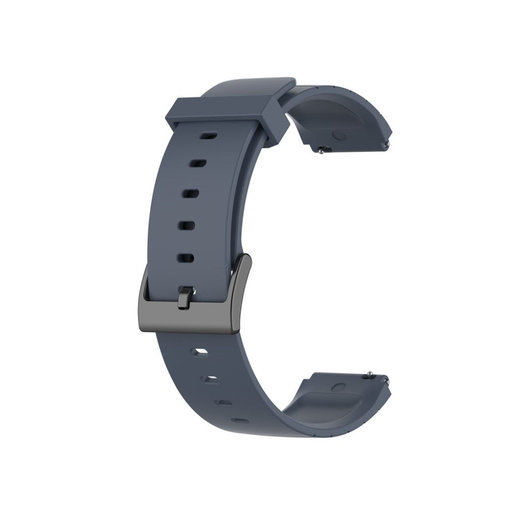 Fremragende Xiaomi Mi Watch Silikone Rem - Sølv#serie_3