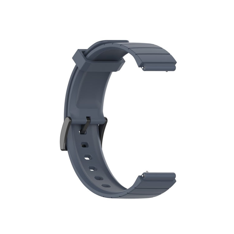 Fremragende Xiaomi Mi Watch Silikone Rem - Sølv#serie_3