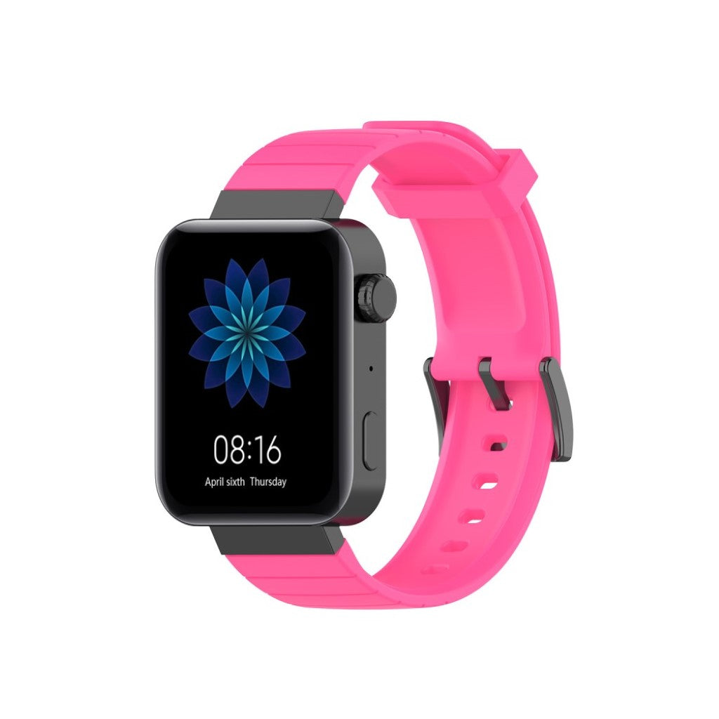 Fremragende Xiaomi Mi Watch Silikone Rem - Pink#serie_6