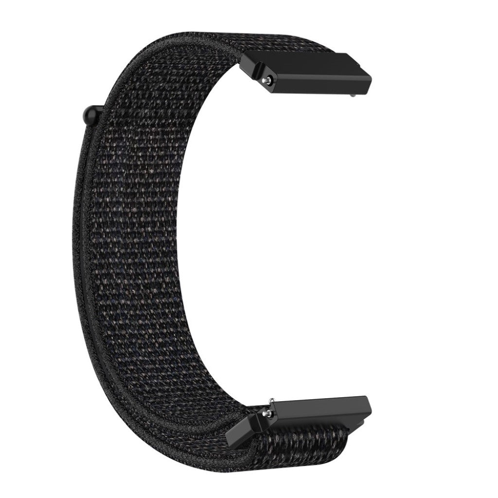 Helt vildt fed Xiaomi Watch Color Nylon Rem - Sort#serie_1