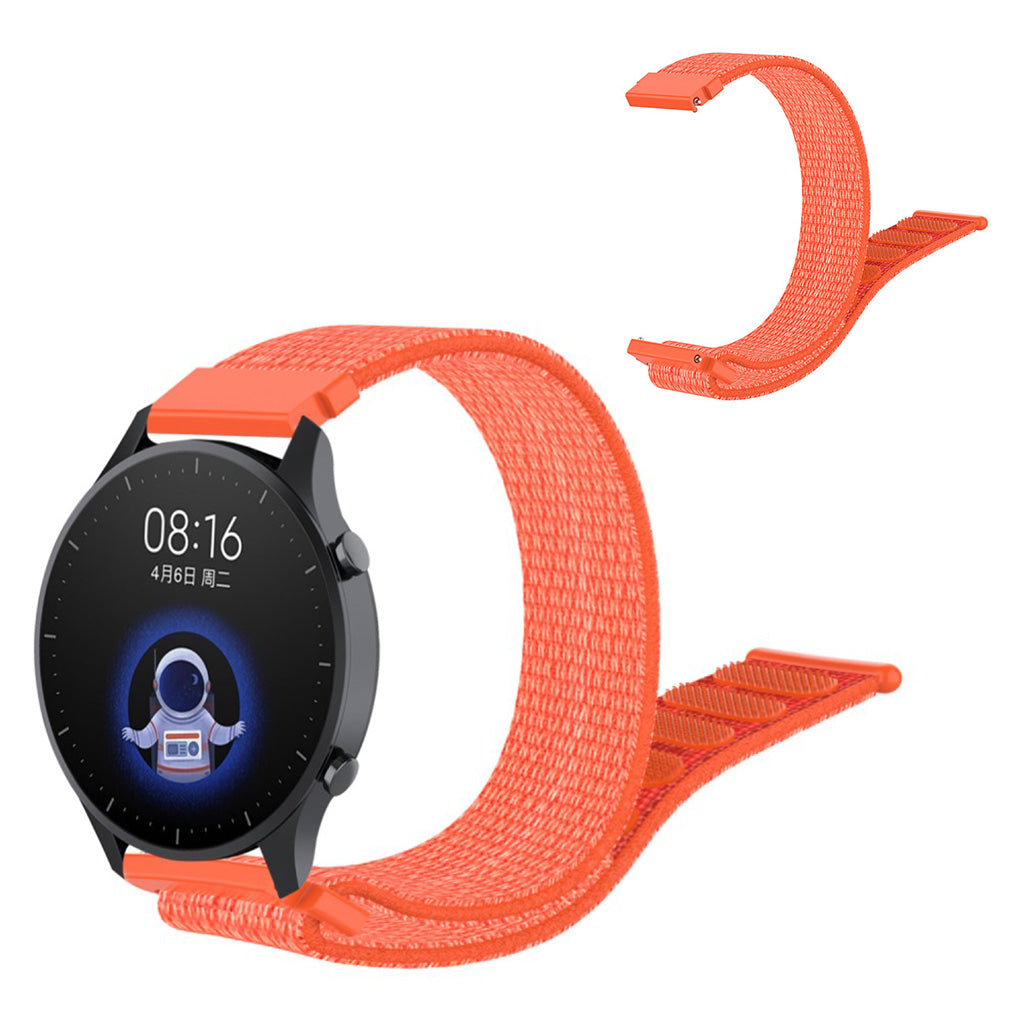 Helt vildt fed Xiaomi Watch Color Nylon Rem - Orange#serie_6