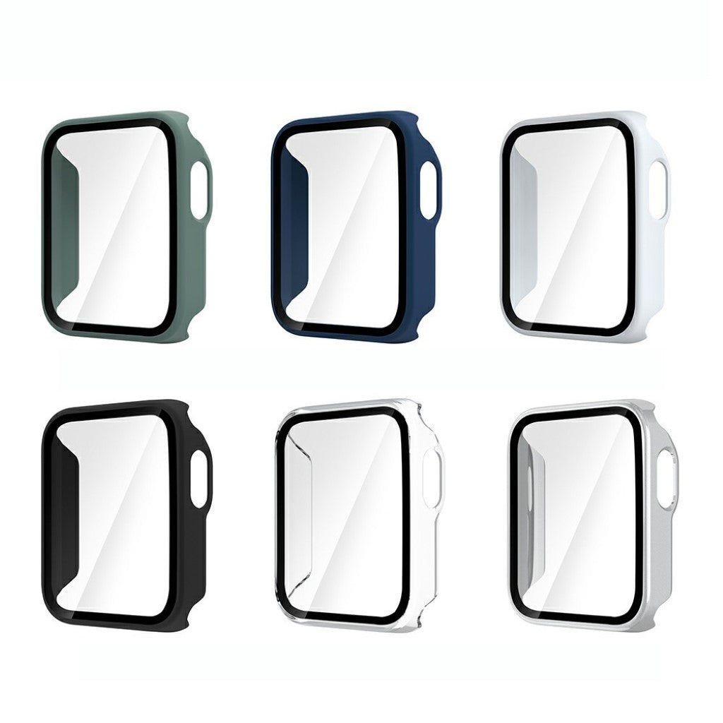 Rigtigt Fed Xiaomi Redmi Watch Silikone og Glas Cover - Sølv#serie_4