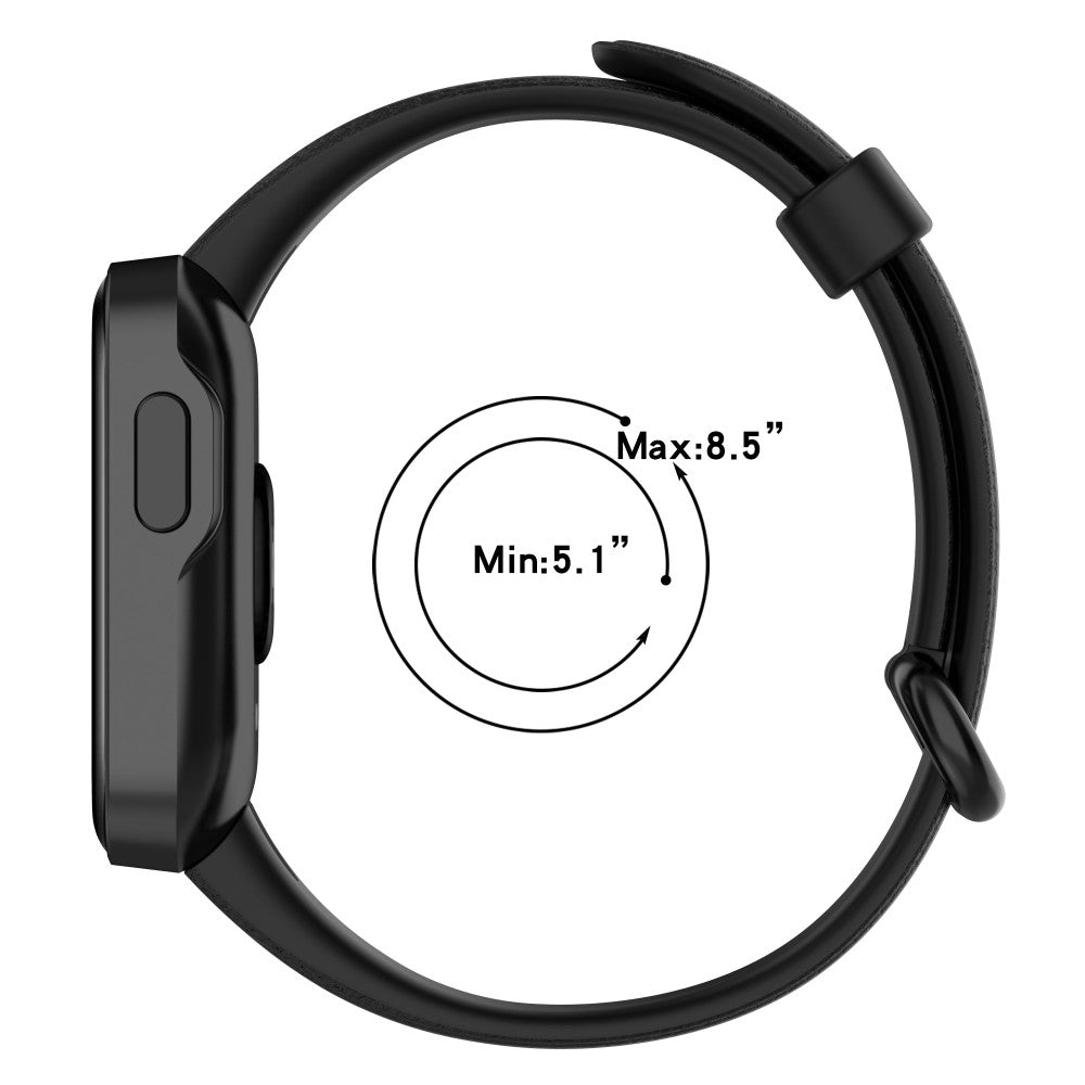 Smuk Xiaomi Redmi Watch Silikone Rem - Rød#serie_5