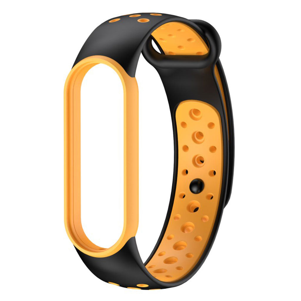 Vildt nydelig Xiaomi Mi Band 5 Silikone Rem - Sort#serie_7