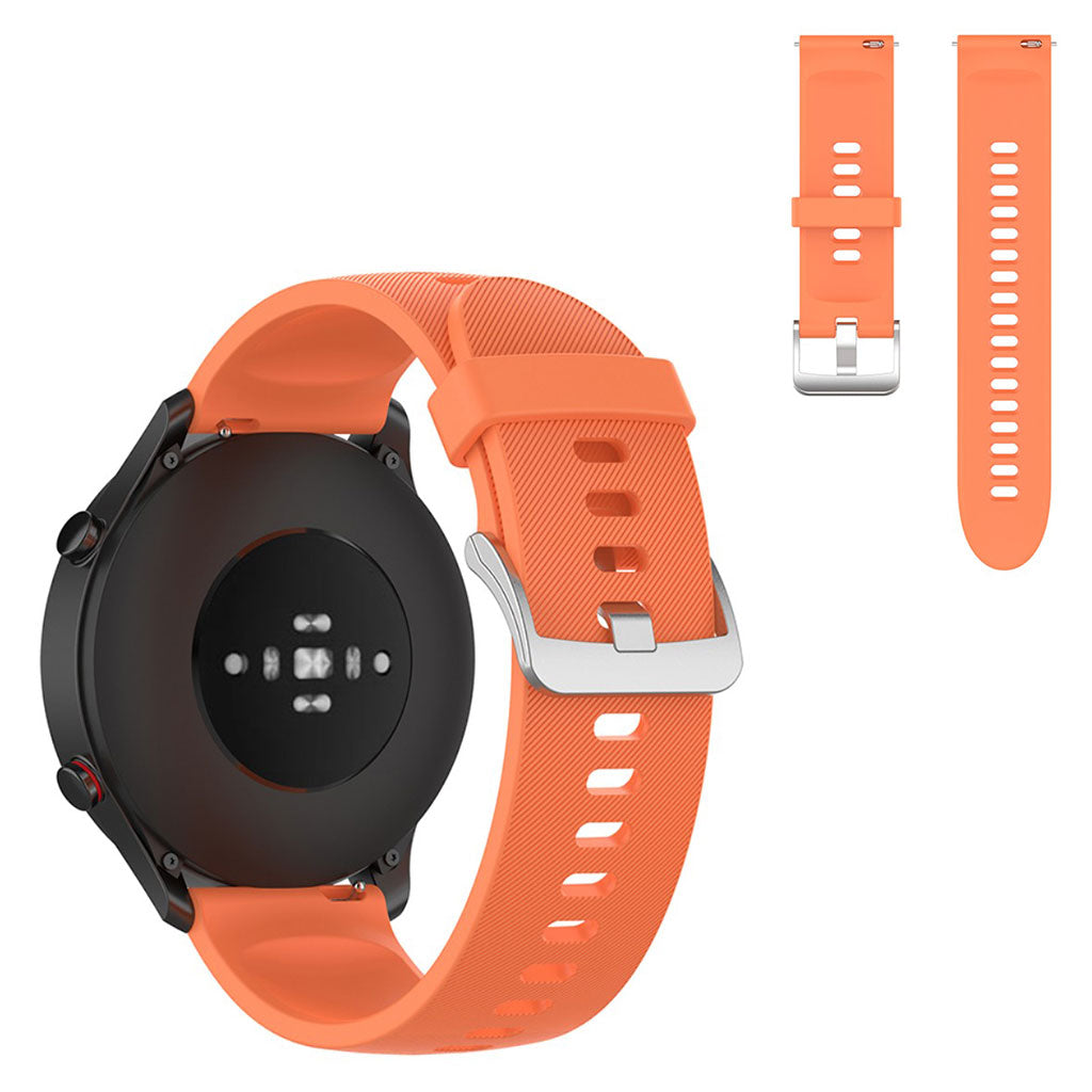 Super kønt Xiaomi Mi Watch Color Sports Silikone Rem - Orange#serie_7