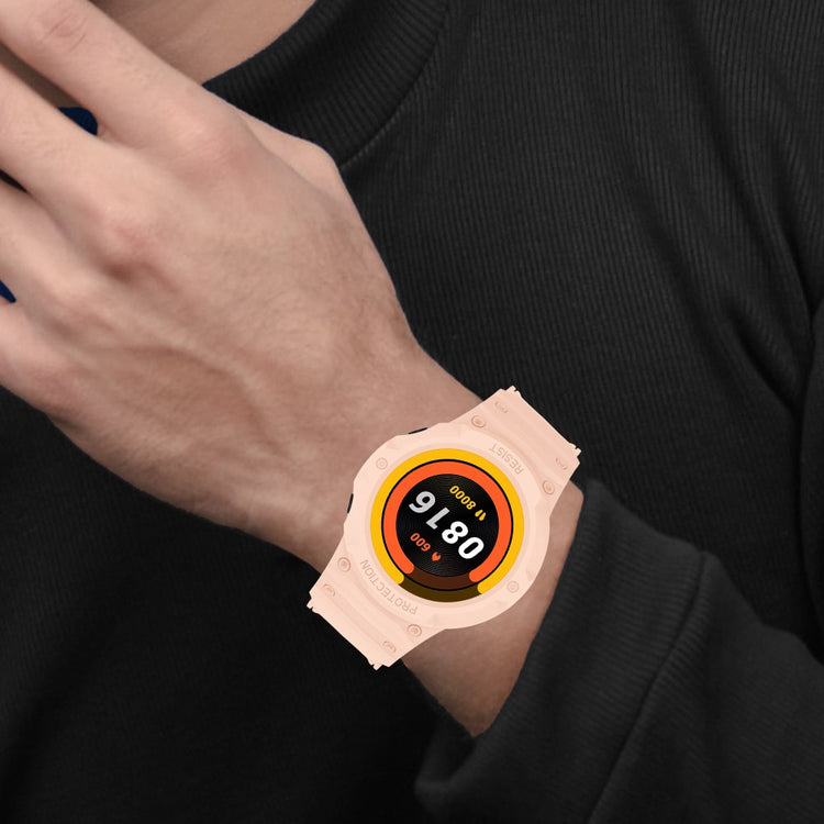 Vildt kønt Xiaomi Mi Watch Color Sports Silikone Urrem - Pink#serie_2