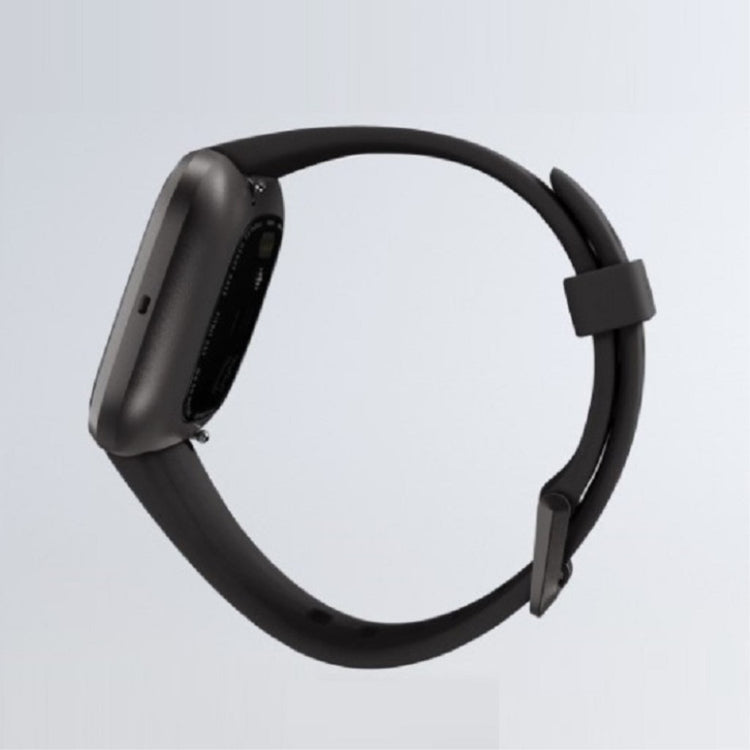 Vildt skøn Fitbit Versa 2 Silikone Rem - Sort#serie_1