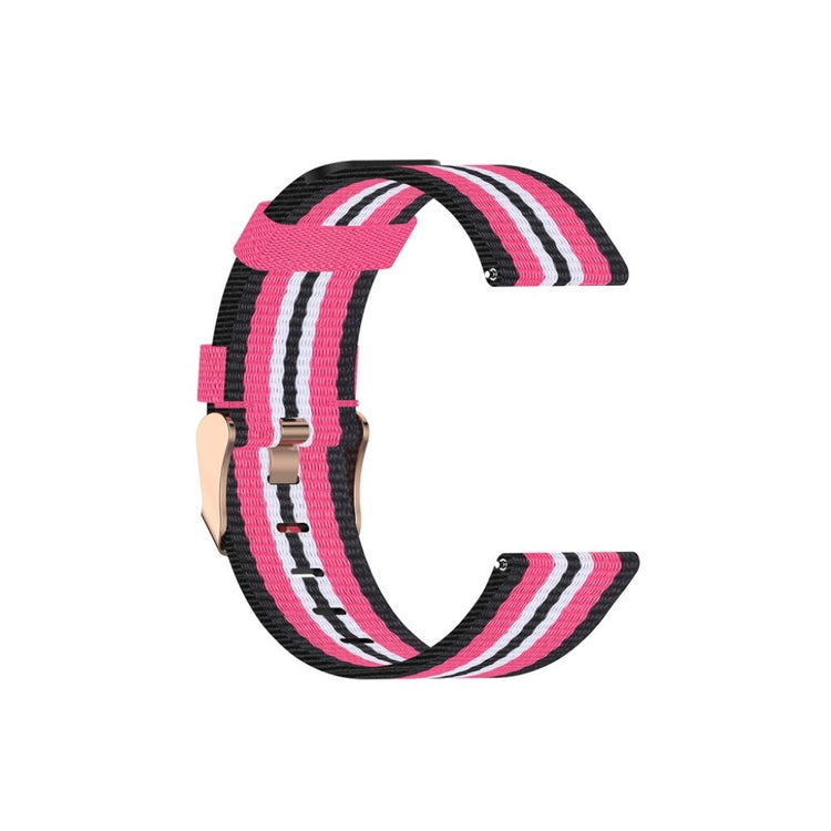 Helt vildt rart Fitbit Versa 2 / Fitbit Blaze Nylon Rem - Pink#serie_4