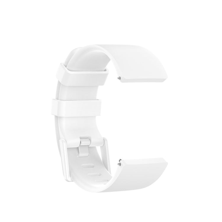 Stilfuld Fitbit Versa 2 / Fitbit Versa Lite Silikone Rem - Størrelse: L - Hvid#serie_2