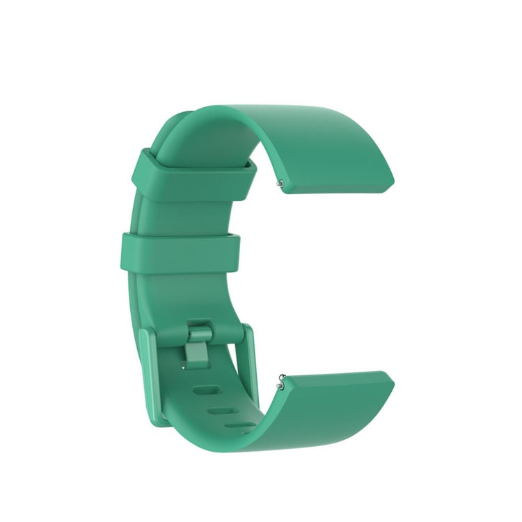 Stilfuld Fitbit Versa 2 / Fitbit Versa Lite Silikone Rem - Størrelse: L - Grøn#serie_7