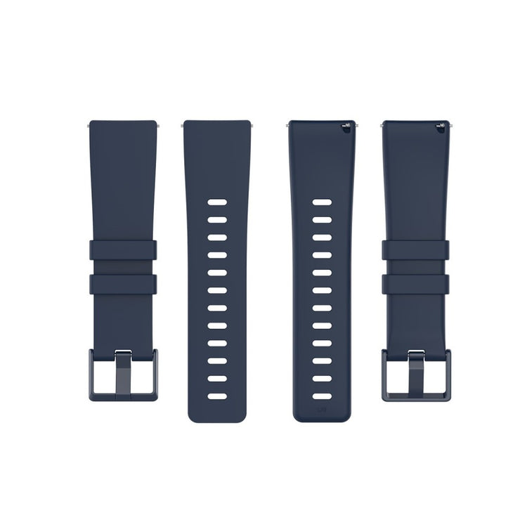 Vildt sejt Fitbit Versa 2 / Fitbit Versa Lite Silikone Rem - Størrelse: S - Blå#serie_11