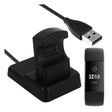 Plastik USB Ladestation passer til Fitbit Charge 3 / Fitbit Charge 4