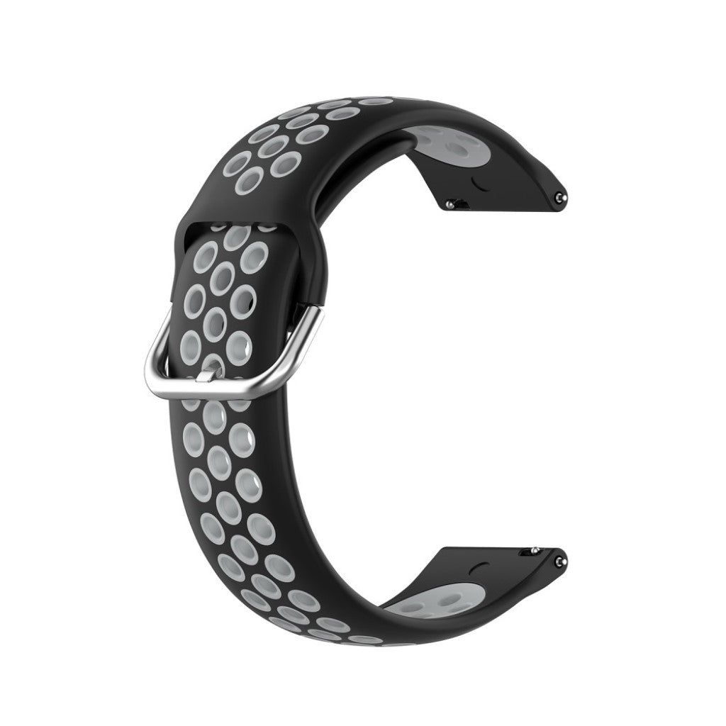 Meget nydelig Universal Fitbit Silikone Rem - Sort#serie_1