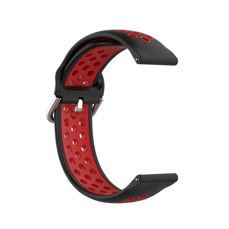 Meget nydelig Universal Fitbit Silikone Rem - Rød#serie_6