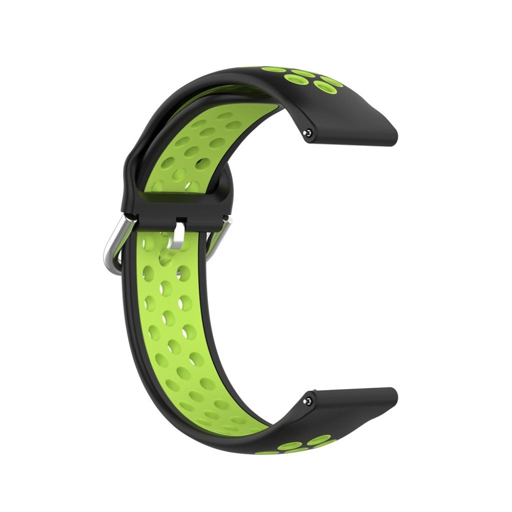 Meget nydelig Universal Fitbit Silikone Rem - Grøn#serie_8