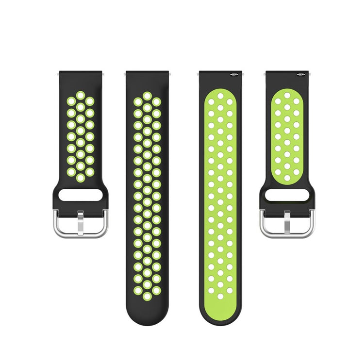 Meget nydelig Universal Fitbit Silikone Rem - Grøn#serie_8