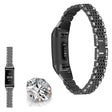 Metal Og Rhinsten Universal Rem passer til Fitbit Charge 4 / Fitbit Charge 3