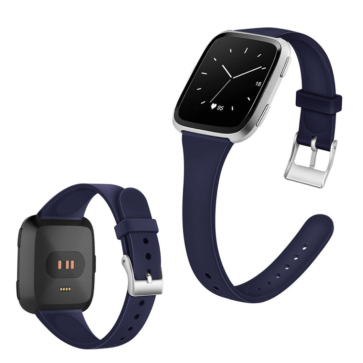Blå Fitbit Versa 2 Silikone Urrem#serie_9